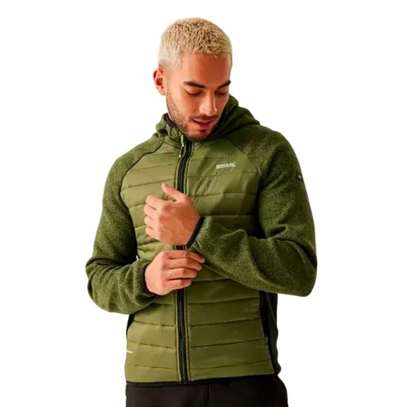 Veste de Sport pour Homme Regatta Newhill Hybrid Vert