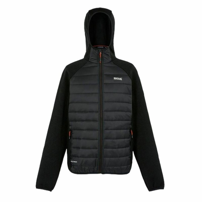 Veste de Sport pour Homme Regatta Newhill Hybrid Noir