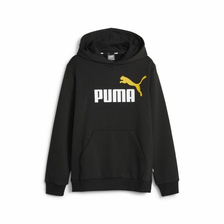 Sweat-shirt Enfant Puma Ess+ 2 Col Big Logo Noir