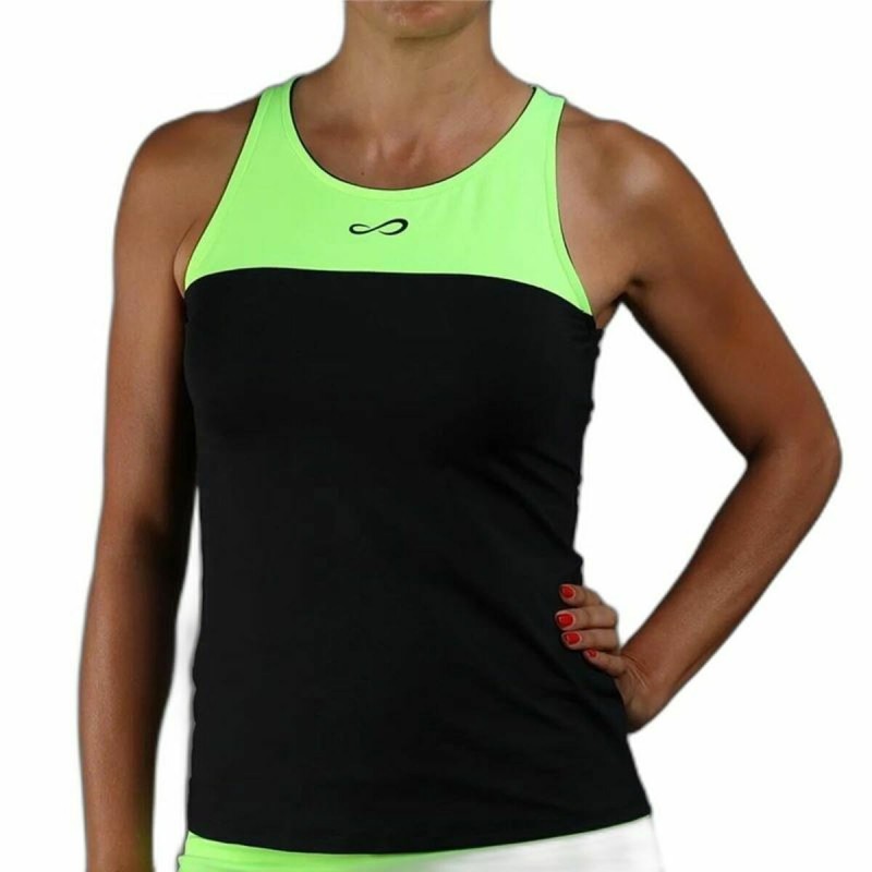 Maillot de Corps de Sport à Manches Coupe Endless  Lace  Vert citron