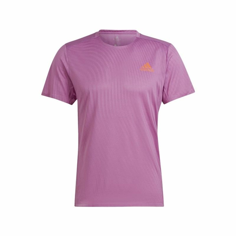 T-shirt à manches courtes homme Adidas Adizero Speed Rose foncé