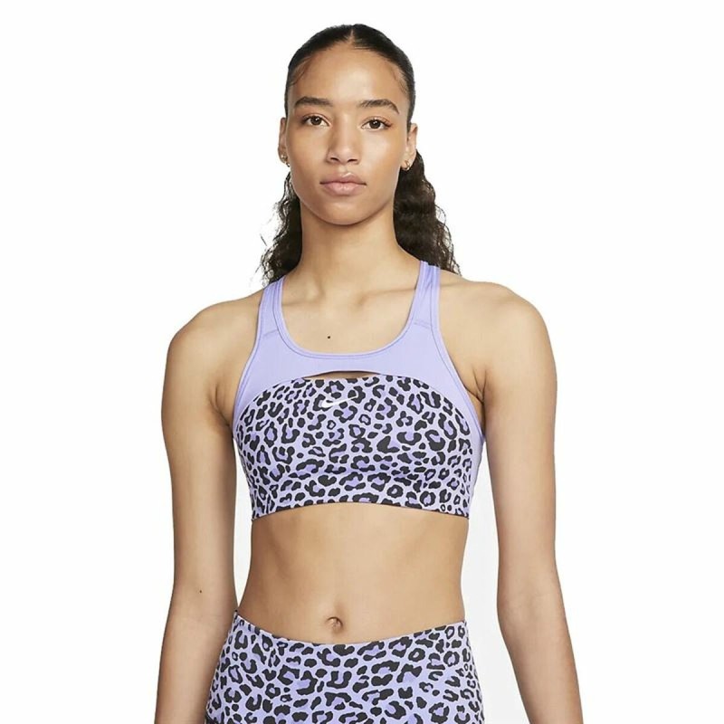 Soutien-gorge de Sport Nike Dri-FIT Swoosh Bleu