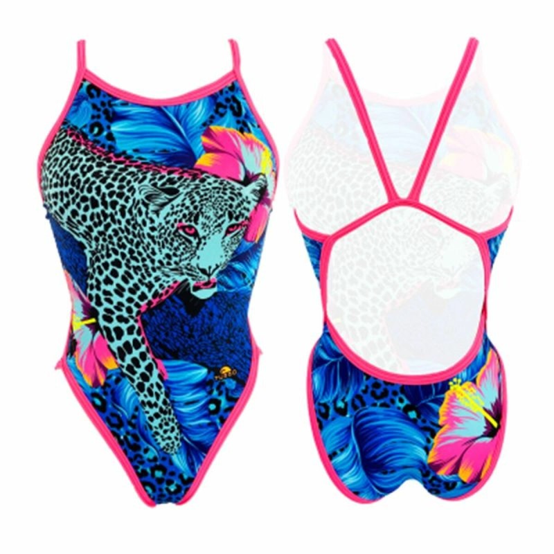 Maillot de bain femme Turbo 'Revolution Blue Pantera Bleu