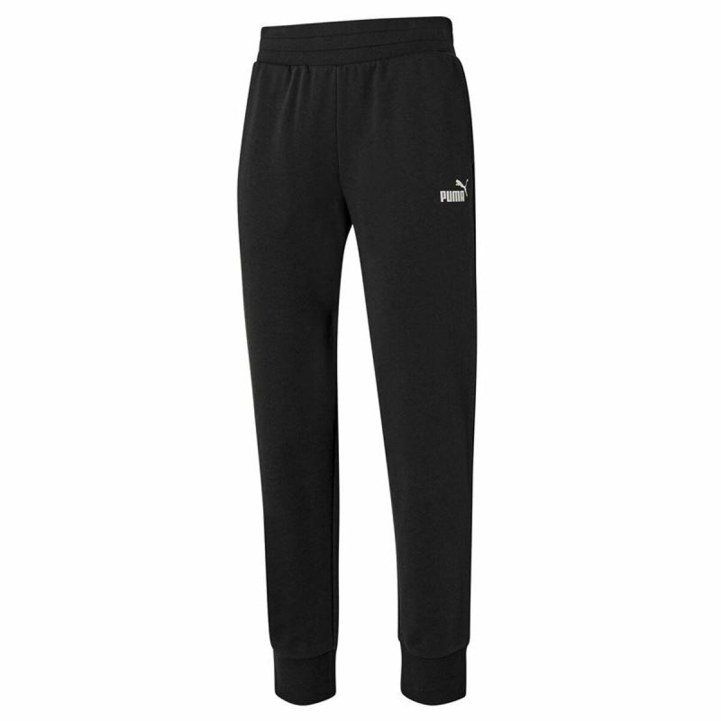 Pantalon de sport long Puma Essentials+ Nova Shine Noir Femme