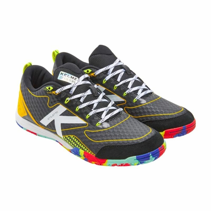 Chaussures de Futsal pour Enfants Kelme Stiletto Noir