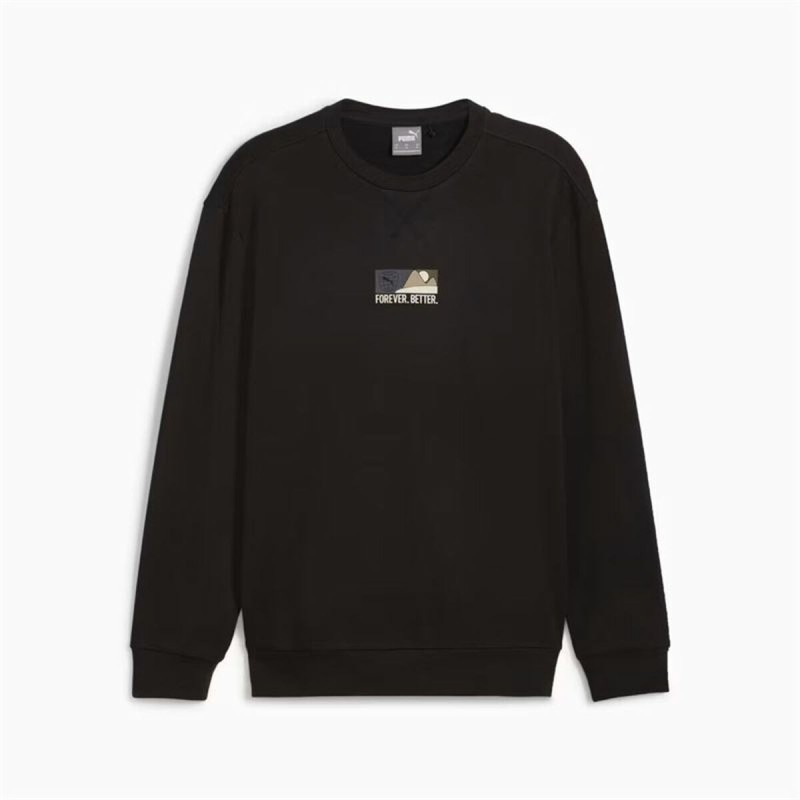 Sweat sans capuche homme Puma Better Sportswear Crew Noir