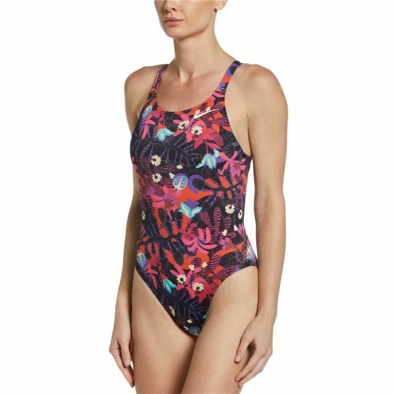 Maillot de bain femme Nike Fastback flora Pourpre