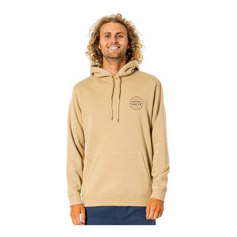 Sweat à capuche homme Rip Curl Re Entry Beige