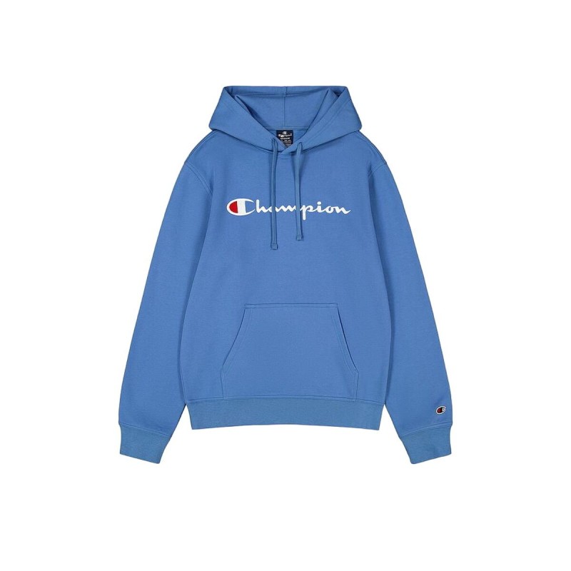 Sweat à capuche homme Champion HOODED SWEATSHIRT 220253 CBU Bleu