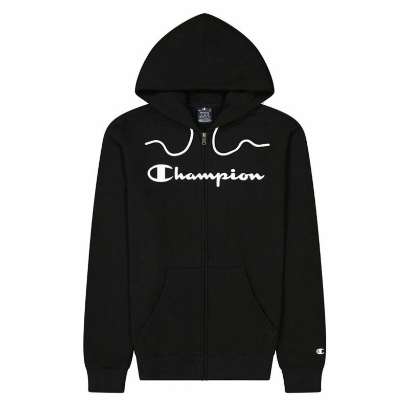 Sweat à capuche homme Champion Hooded Full Zip Noir