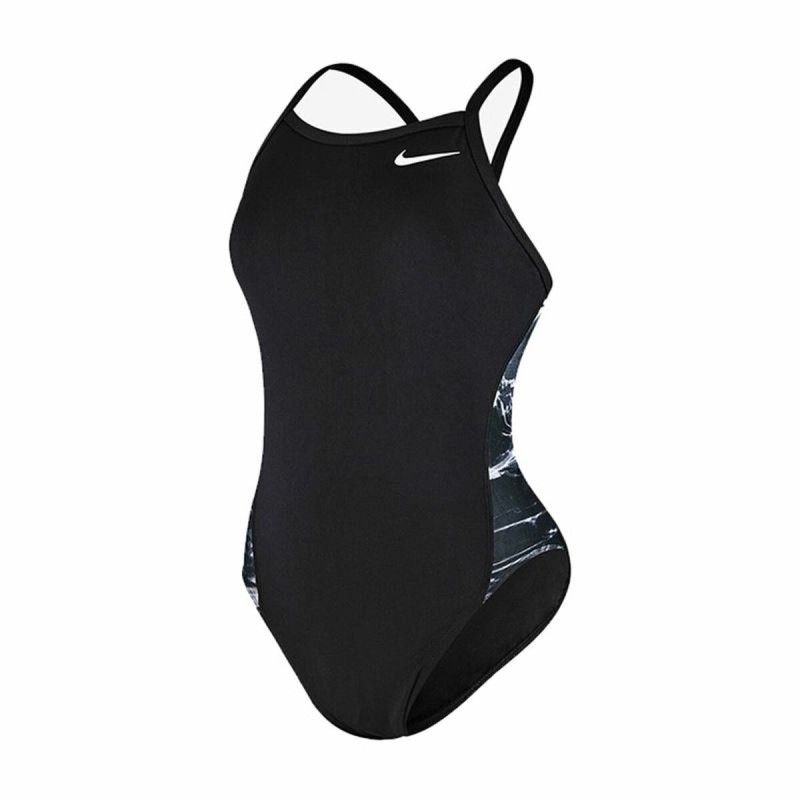 Maillot de bain femme Nike Racerback Noir