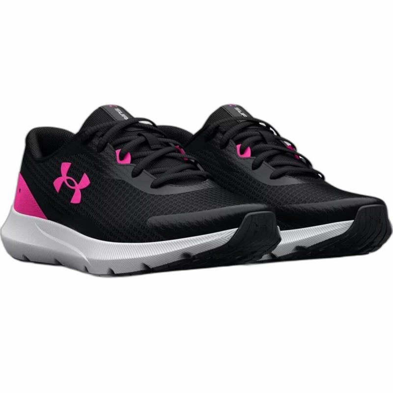 Chaussures de Running pour Adultes Under Armour Surge 3 Noir