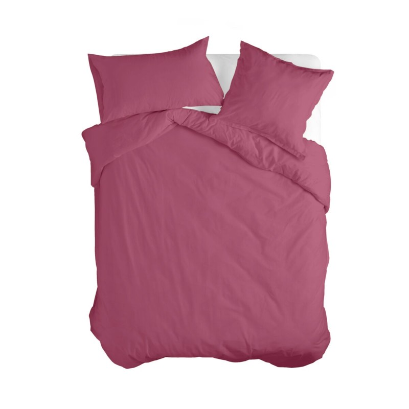 Housse de Couette HappyFriday BASIC Magenta 260 x 240 cm