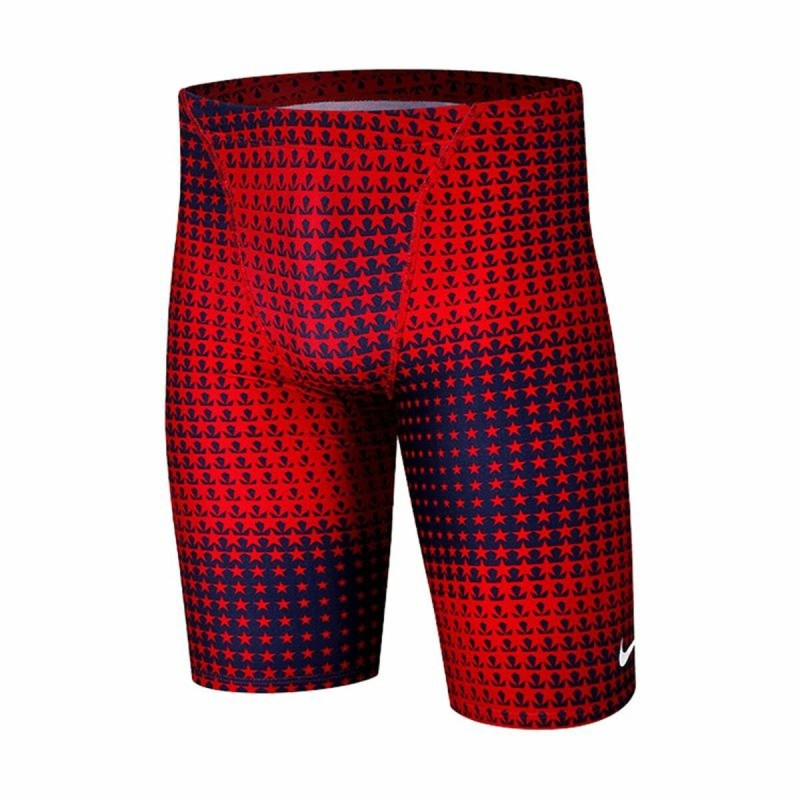 Maillot de bain homme Nike Jammer Rouge Bleu foncé