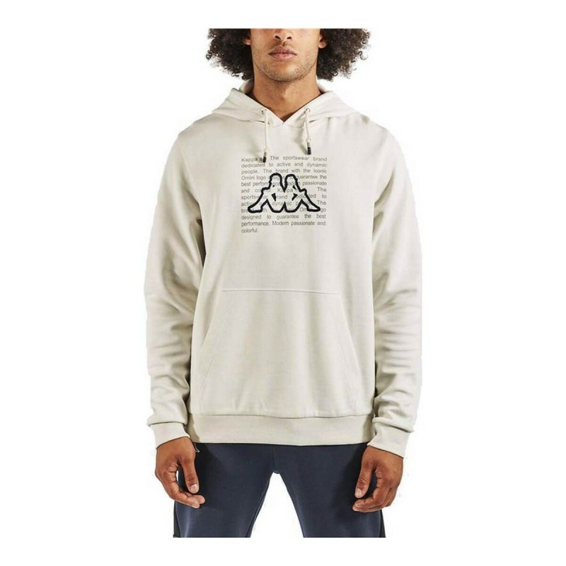 Sweat à capuche homme Kappa Iodeli Gris clair