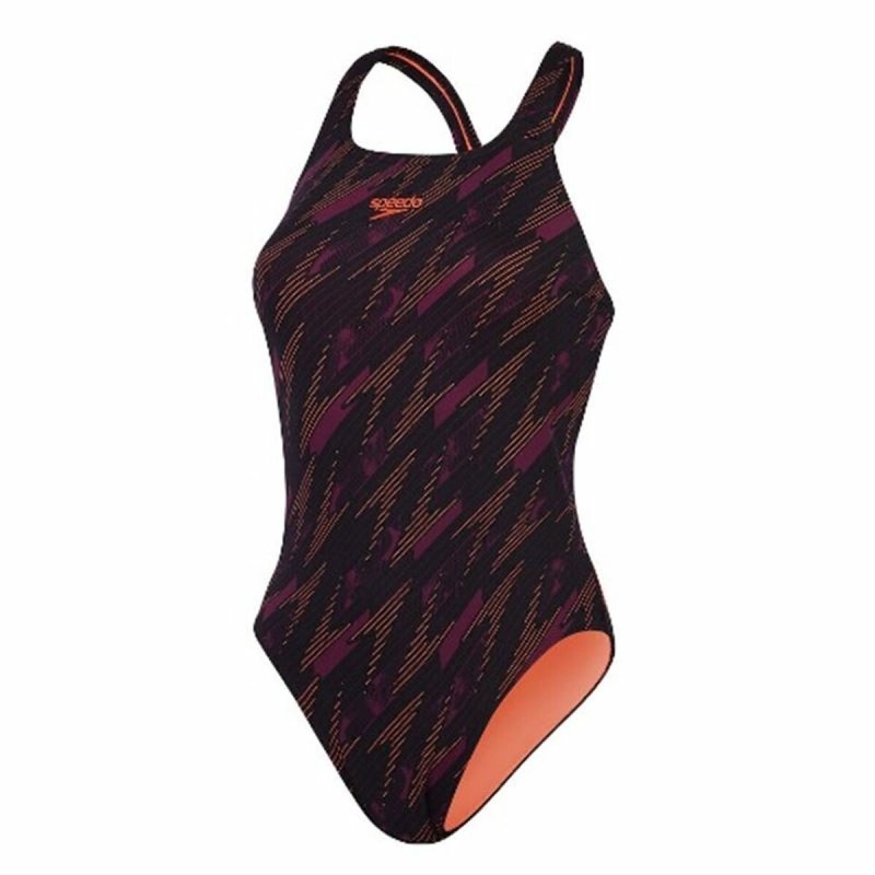 Maillot de bain femme Speedo Hyperboom Allover Orange