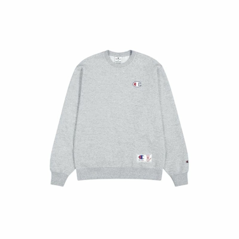 Sweat sans capuche homme Champion Gris clair