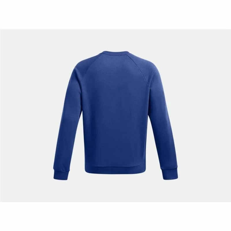 Sweat sans capuche homme Under Armour Rival Fleece Crew Bleu