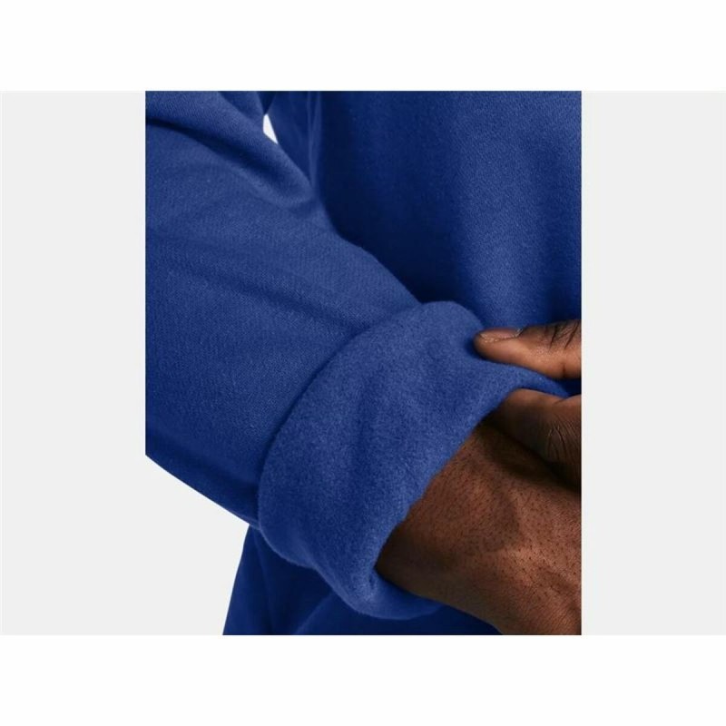 Sweat sans capuche homme Under Armour Rival Fleece Crew Bleu