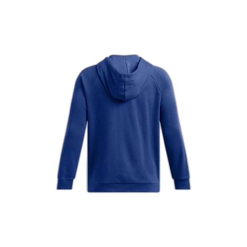 Sweat à capuche homme Under Armour Rival Fleece Fz Bleu