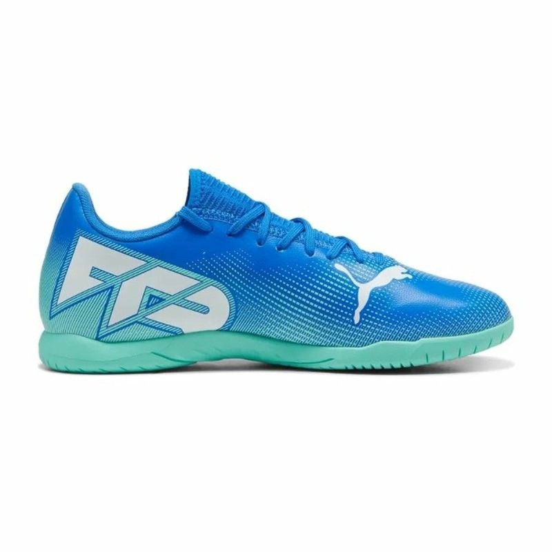 Chaussures de Futsal pour Adultes Puma Future 7 Play It Bleu