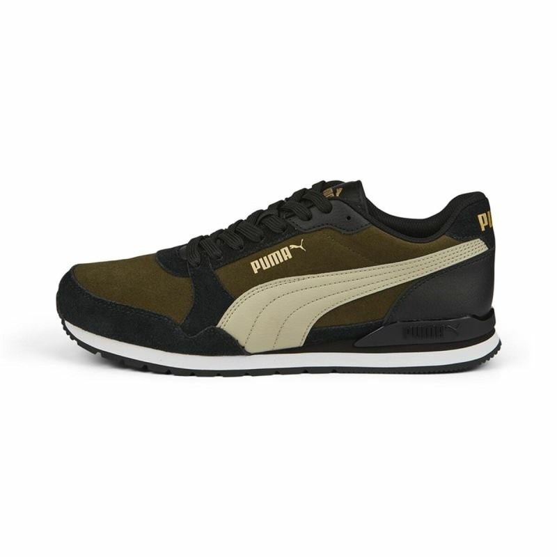 Chaussures de Running pour Adultes Puma ST Runner v3 SD Noir Olive Homme