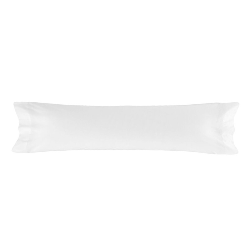 Taie d'oreiller HappyFriday BASIC Blanc 45 x 155 cm