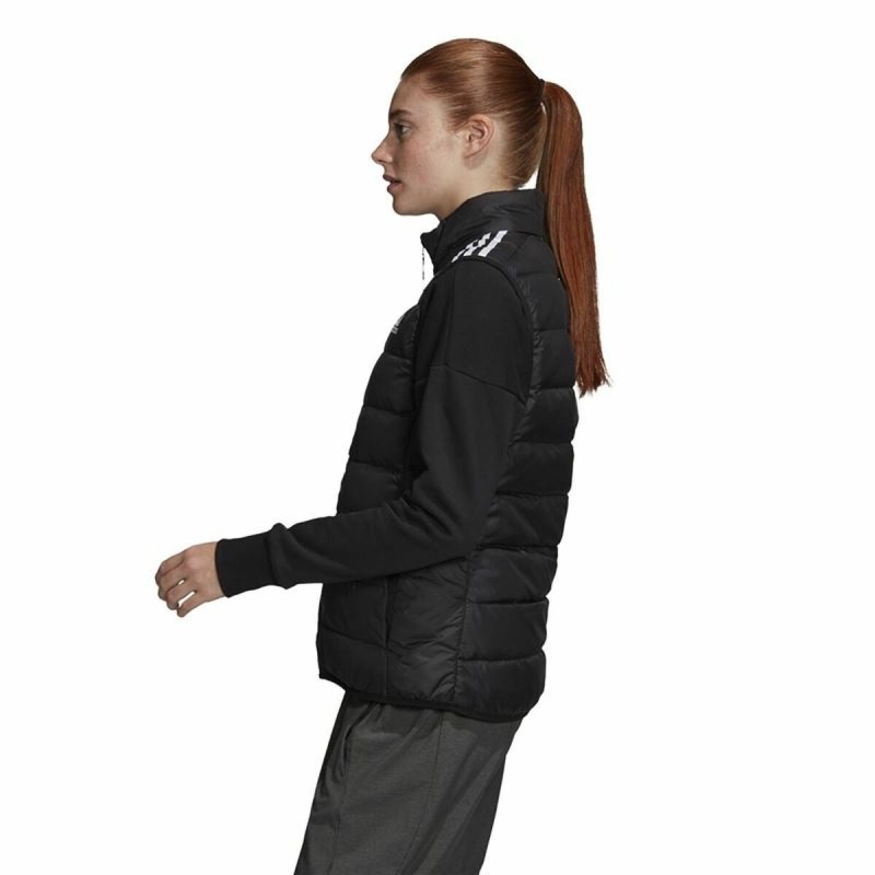 Veste de Sport pour Femme Adidas Ess Down Blanc Noir Gilet