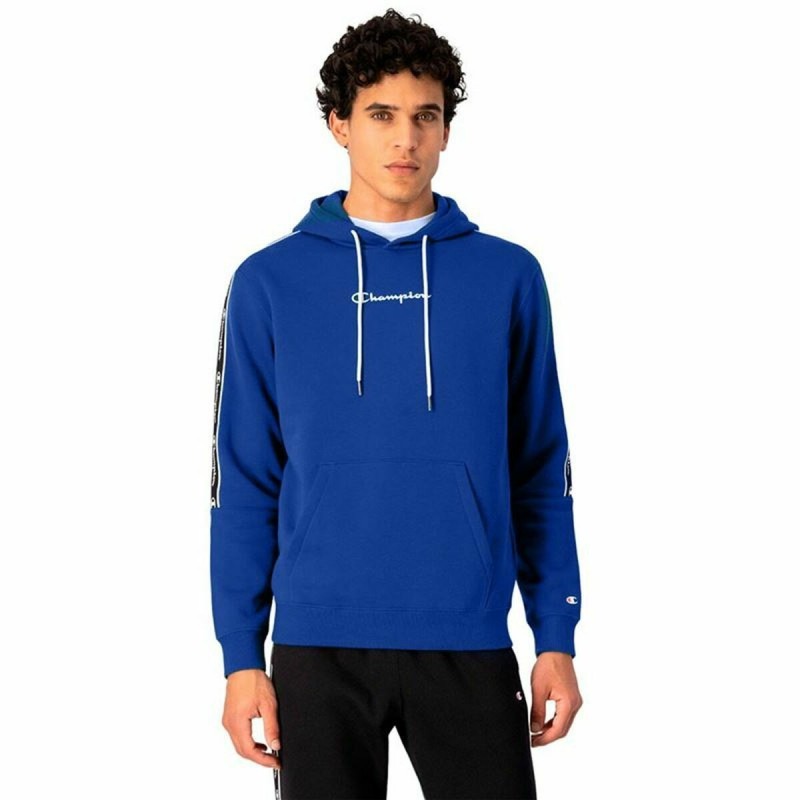 Sweat à capuche homme Champion Bleu