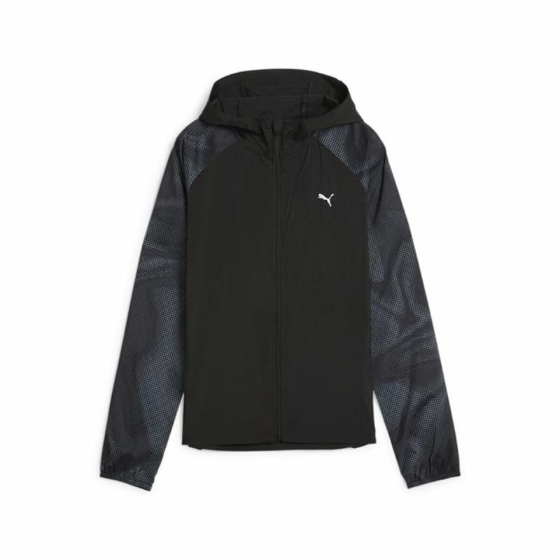 Veste de Sport pour Femme Puma Run Favorite AOP OV Noir