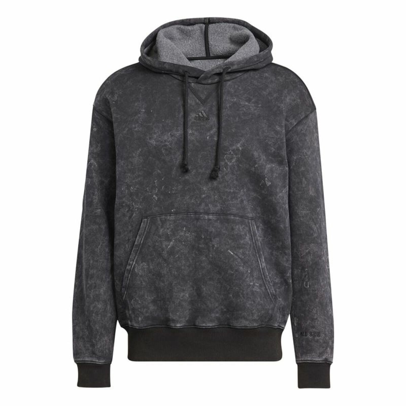 Sweat à capuche homme Adidas All Szn Noir Gris