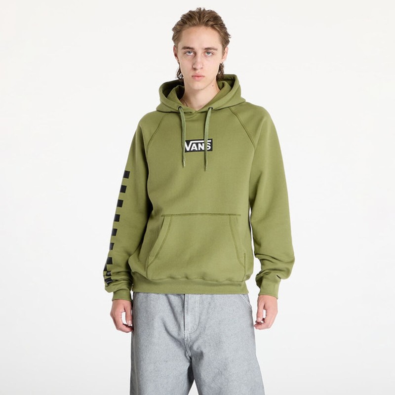 Sweat à capuche homme Vans Boxed Pullover VN000HP1ZBF1 Vert