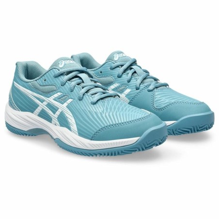 Chaussures de Tennis pour Enfants Asics Gel-Game 9 Gs Clay/ Bleu clair