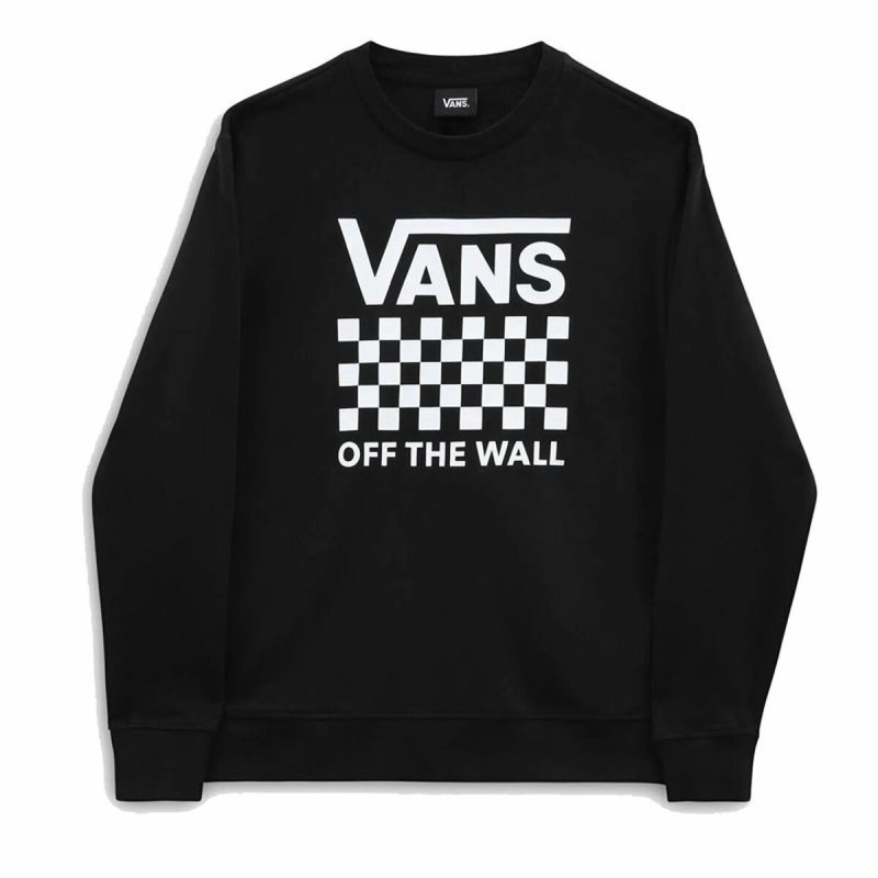 Sweat sans capuche femme Vans Lock Box Noir