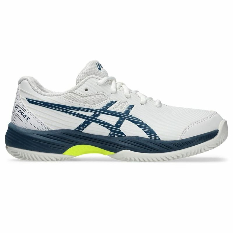 Chaussures de Tennis pour Enfants Asics Gel-Game 9 Gs Clay/Oc Blanc