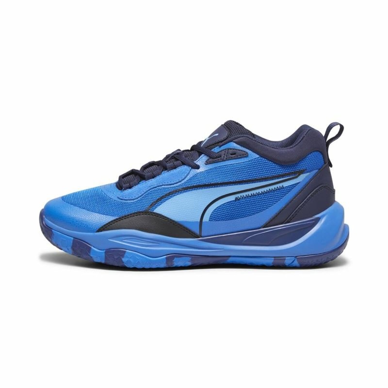 Chaussures de Basket-Ball pour Adultes Puma Playmaker Pro Bleu