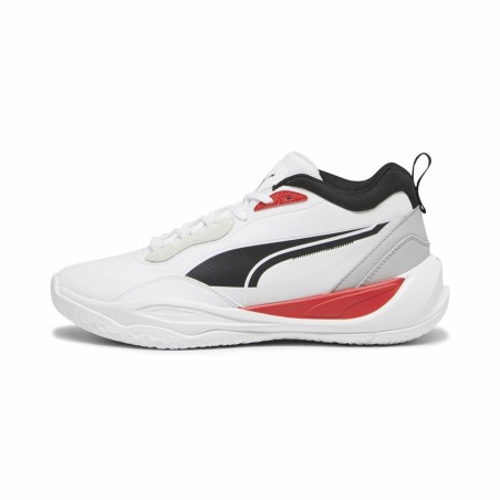 Chaussures de Basket-Ball pour Adultes Puma Playmaker Pro Plus Blanc