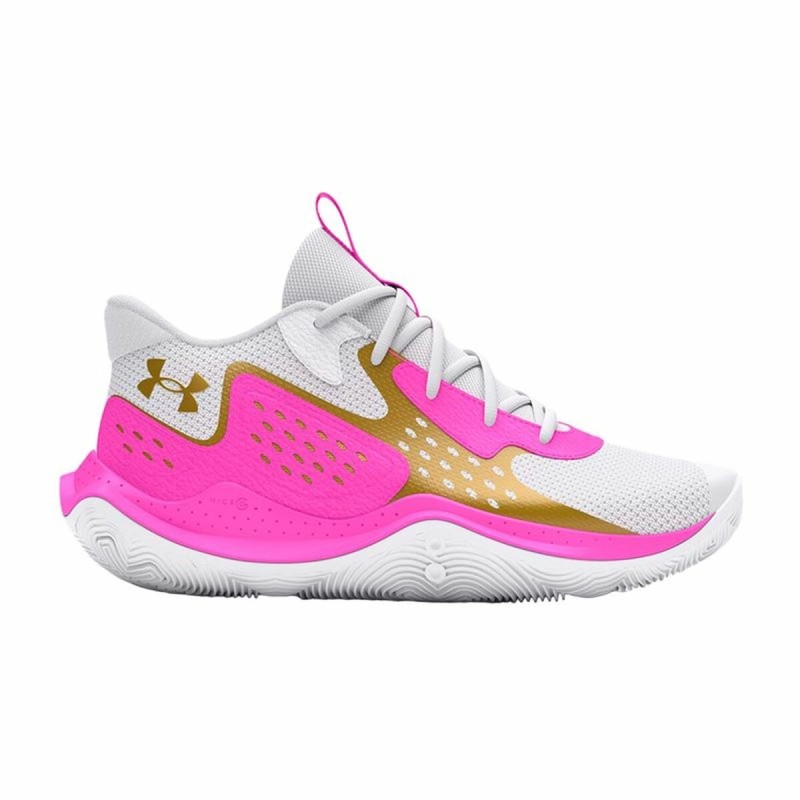 Chaussures de Basket-Ball pour Adultes Under Armour Jet '23 Blanc