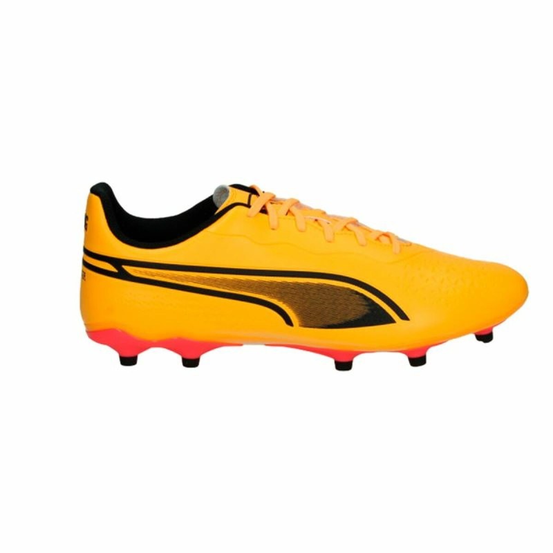 Chaussures de Football pour Adultes Puma KING MATCH FG/AG Orange