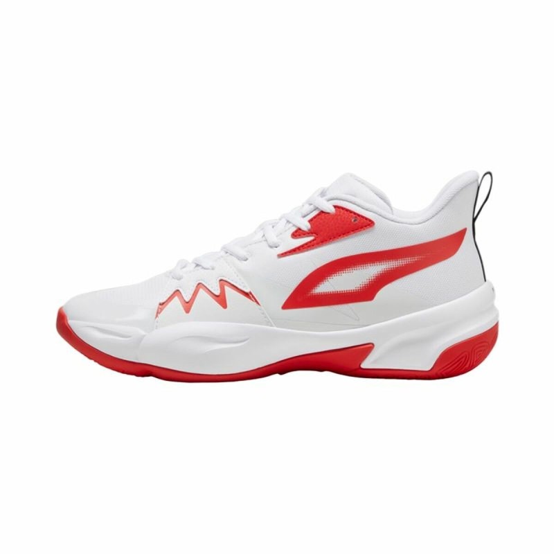 Chaussures de Basket-Ball pour Adultes Puma Genetics Blanc