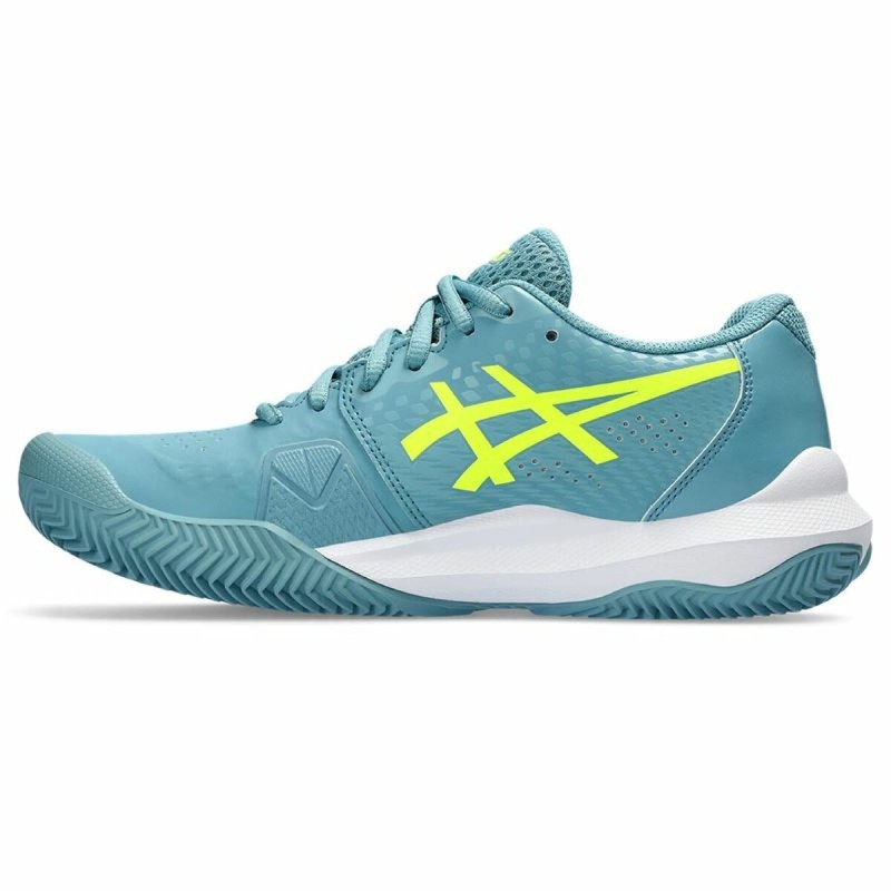 Chaussures de Tennis pour Femmes Asics Gel-Challenger 14 Clay  Bleu clair