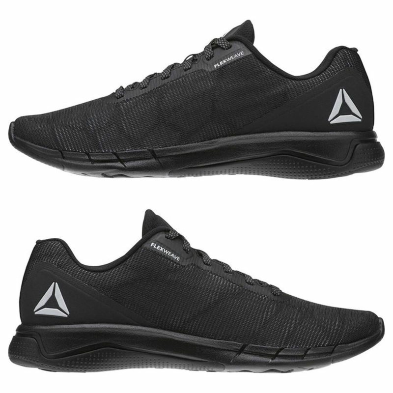 Chaussures de Running pour Adultes Reebok Fast Flexweave Noir Homme