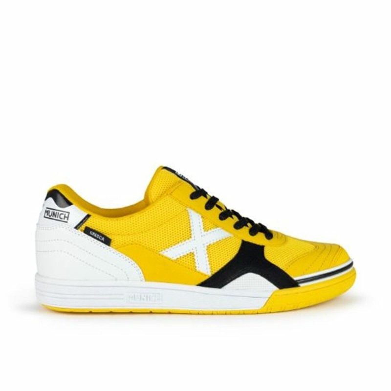 Chaussures de Futsal pour Adultes Munich Gresca 316 Jaune Homme