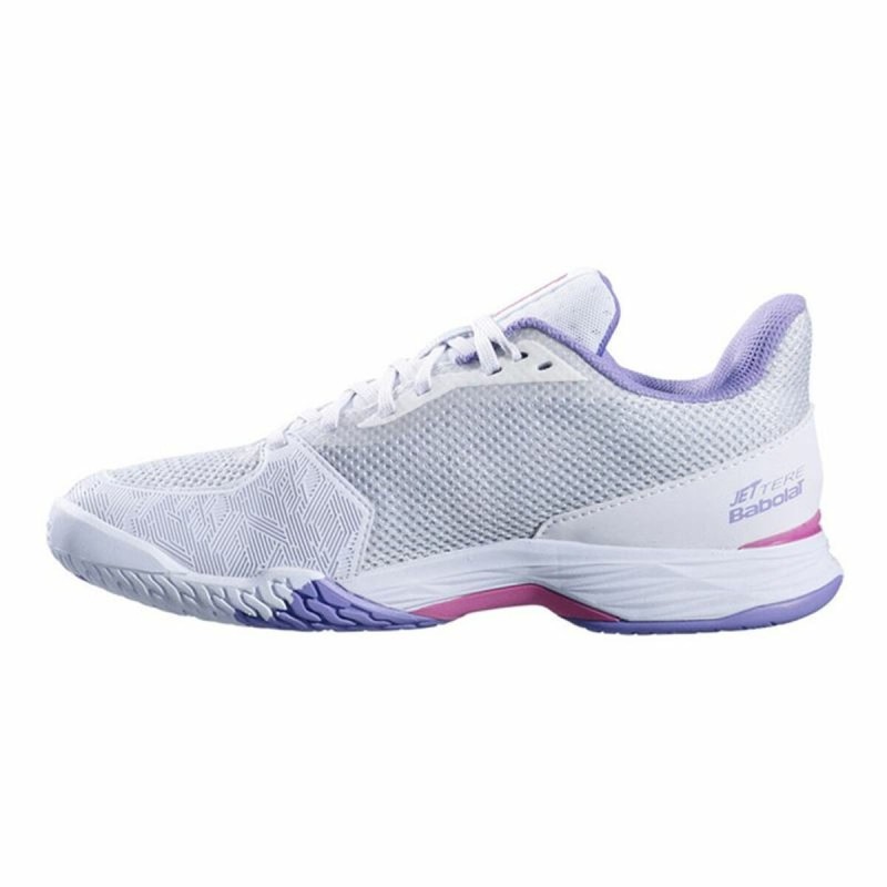 Chaussures de Tennis pour Femmes Babolat Jet Tere All Court Blanc