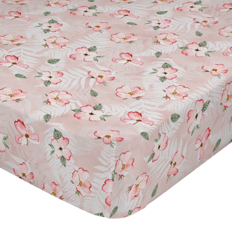 Drap housse HappyFriday Ohara Multicouleur 160 x 200 x 32 cm