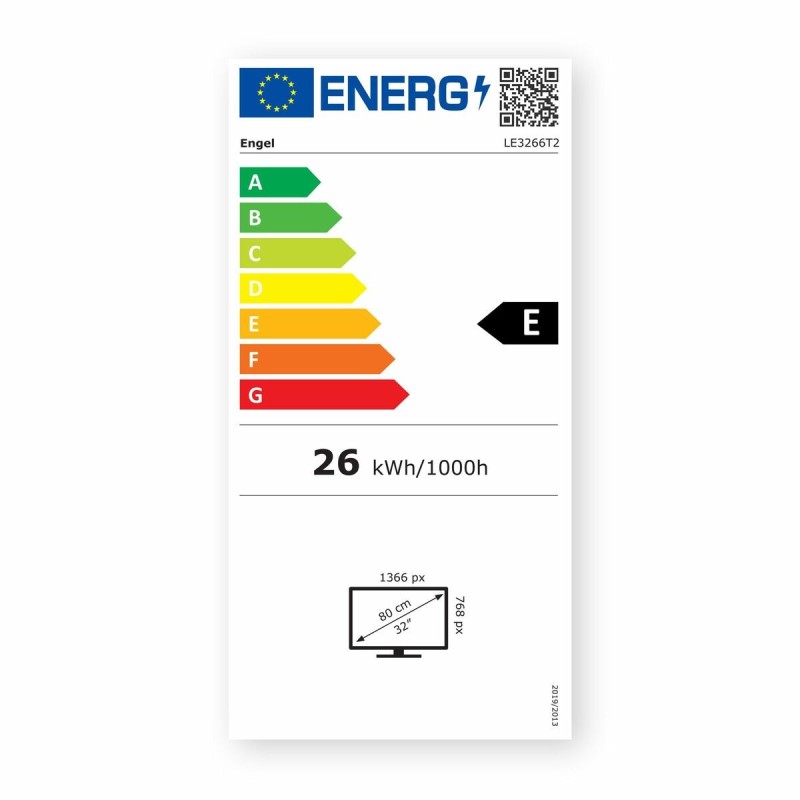 Télévision Engel LE3266T2     32 HD 32" LED