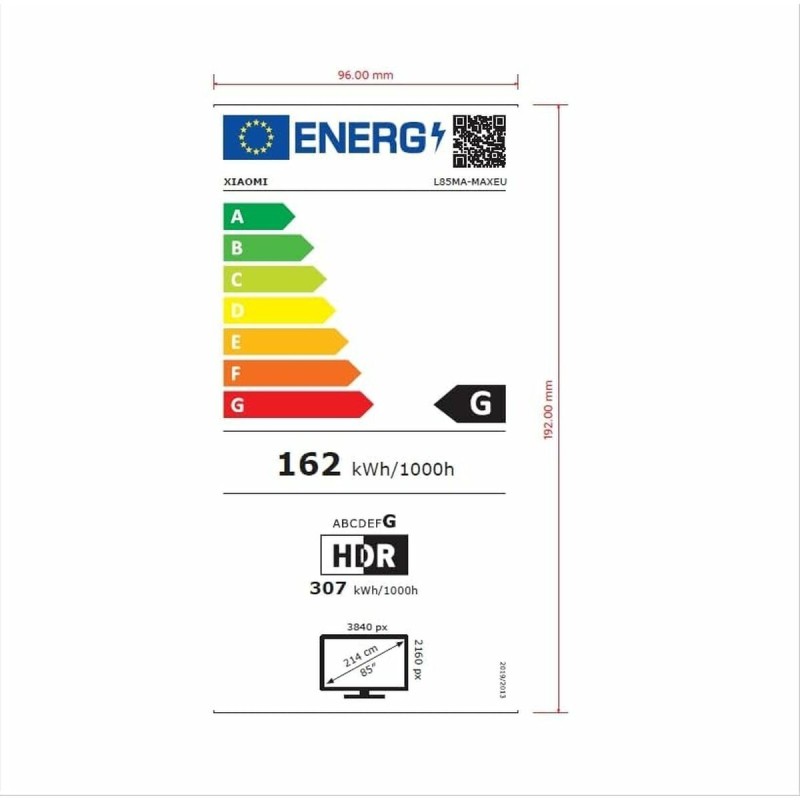 TV intelligente Xiaomi ELA5730EU 4K Ultra HD 85" QLED