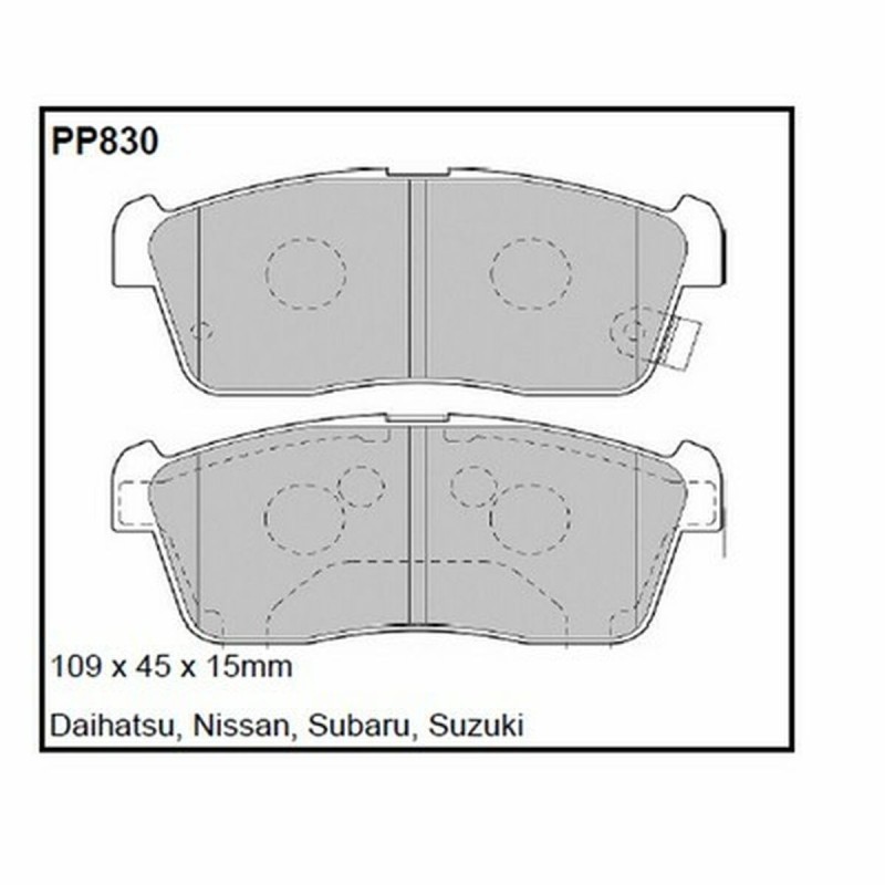 Plaquettes de frein Black Diamond BDPP830