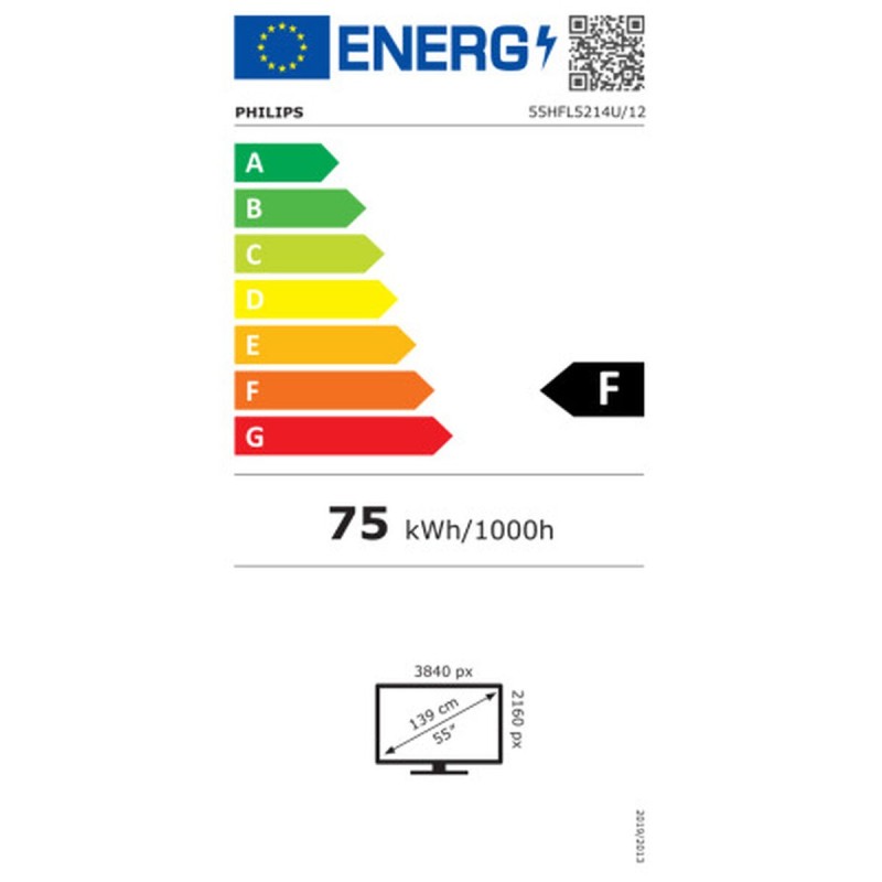 TV intelligente Philips 55HFL5214U 4K Ultra HD 55" LED