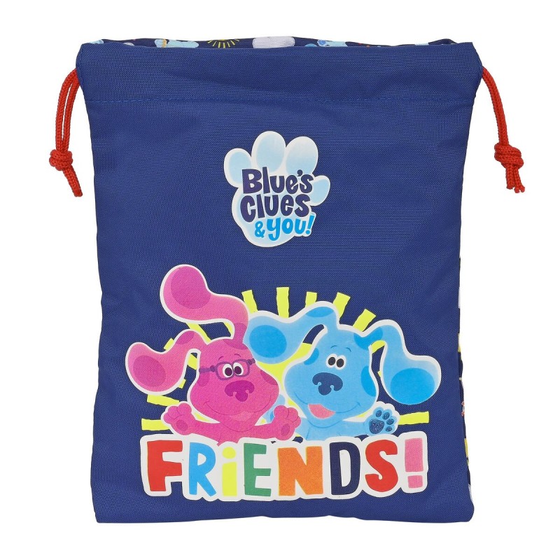 Sac à goûter Blue's Clues 20 x 25 cm Sac Blue marine